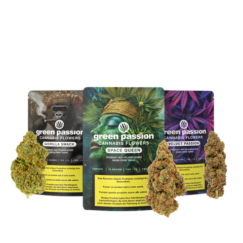 CBD Blüten Set mit neuen Sorten.