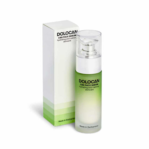 DOLOCAN CBD Face Serum – hochwirksames CBD-Serum für eine strahlende Haut. Feuchtigkeitsspendend und regenerierend für alle Hauttypen.