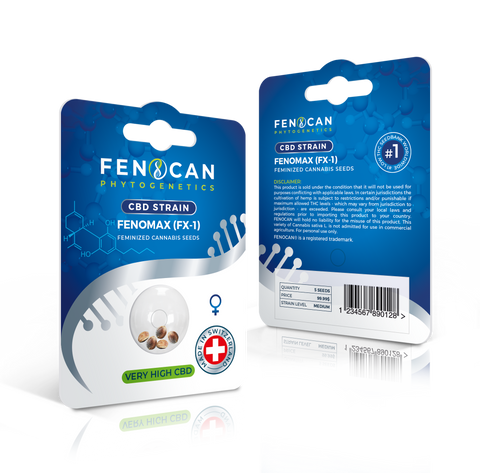 Graines de chanvre Fenomax CBD - féminisées