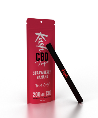 Kush CBD Vapepen - Strawberry Banana