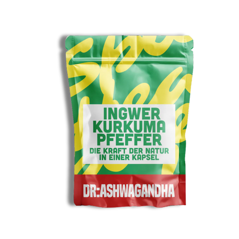 Dr:Ashwagandha - Ingwer, Kurkuma & Pfeffer
