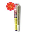 Green Passion Pre-Roll "Red Twist" – CBD cocktail joint with red tube packaging, indoor, THC <1%. Badge: "Cocktail CBD Joint". Herbal, tobacco-free.