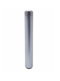 Smell Proof Metal Tube Gray – odor-proof aluminum tube for joints and pre-rolls, discreet and reusable