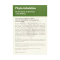 Cannabis Fachbuch 'Phyto-Inhalation - Heilkräuter und Vaporizer' Rückseite von Green Passion - Detaillierte Anleitung zur Verwendung von Heilkräutern mit Vaporizern