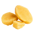 CBD Cold Cure Dabs in Nahaufnahme – goldgelbe Konsistenz, terpene-reich, ideal zum Dabben oder Vaporisieren im Verdampfer, ohne THC.