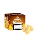 Green Passion CBD Dab Diamonds 1g – hochwertige Cannabis-Dabs in kristalliner Form mit goldener Verpackung und starker CBD-Konzentration