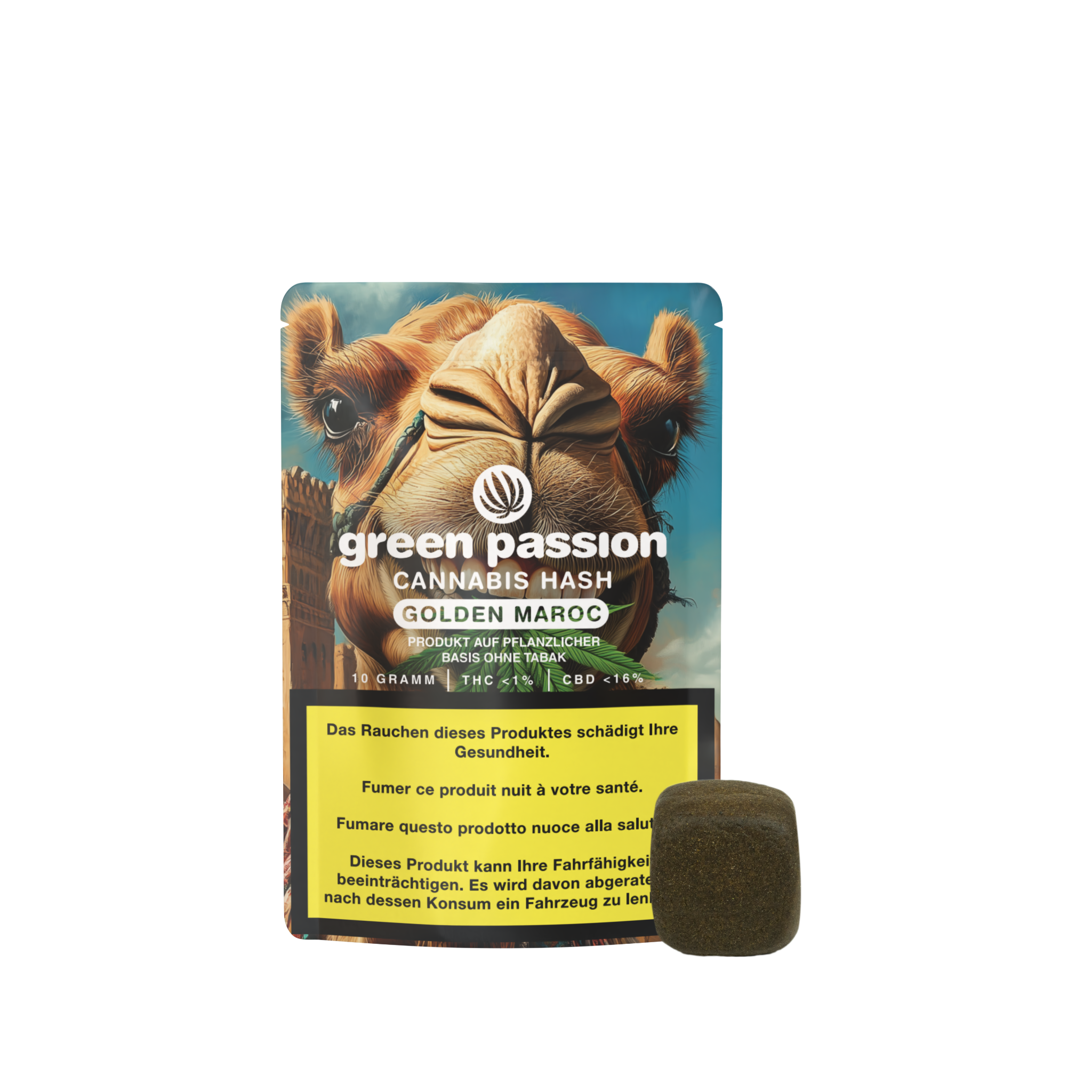 Golden Maroc - CBD Hash Indoor