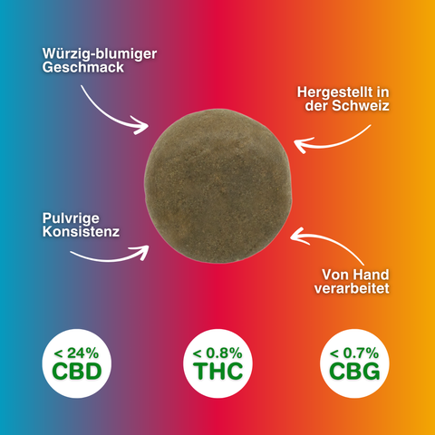 Old School - Hash de CBD Indoor