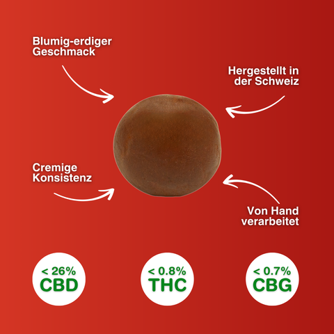 Red Lebanese - CBD Hash Indoor