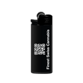 Bic J25 mini lighter with QR code and Finest Swiss Cannabis print – online at Green Passion