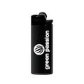 Green Passion Bic J25 mini lighter with white logo – Buy Swiss cannabis lighter online