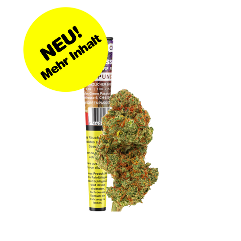 Fruit Punch - King Size CBD Pre-Rolled Joint