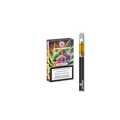 Verpackung und Vape Cartridge des CBD Vape-Sets Gelato von Green Passion mit buntem Design und Produktinformationen.