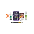 Das CBD Good Night Set von Green Passion enthält Bio-Hanftee, Dolocan CBD-Öl, eine Zkittlez Vape Cartridge und ein Dolocan Hautpflegeprodukt.