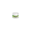 DOLOCAN CBD Face Cream in einem grünen Tiegel mit silbernem Deckel, freigestellt auf weissem Hintergrund.