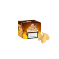 Verpackung von Green Passion Cannabis Dab Diamonds, 1g, mit sichtbaren gelben Kristallen daneben.