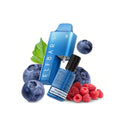 Elfbar Vape Blueberry Raspberry Ice – mix di dolci mirtilli e lamponi con effetto rinfrescante, disponibile come usa e getta e come E-Liquid.