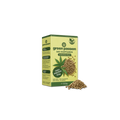 Verpackung von Green Passion Bio-Hanfsamen ungeschält, 500g, mit Abbildung von Hanfsamen und einem Vegan-Logo.