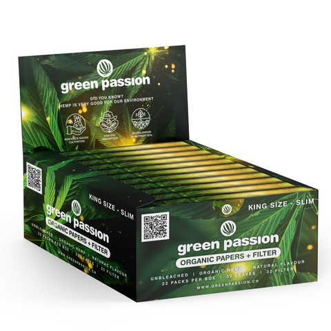 Green Passion – Papers + Filter Tips