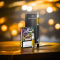 CBD Vape Set from Green Passion – Cookies cartridge with 55% CBD and a stylish vape pen battery. The perfect combination for full flavor and enjoyment.