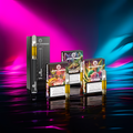Green Passion CBD Vape starter Set in a modern mood shot with pen & cartridges – buy in the Swiss online shop, perfect for beginners