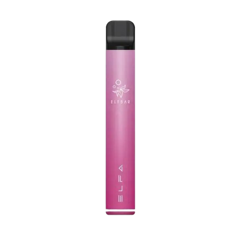 Elfbar ELFA Pro Prefilled Pod Kit in Pink Lemonade, schlankes Design mit rosa Farbverlauf, ideal für stilvolles Dampfen.