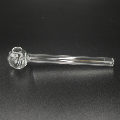 Glass Dab Pipe Clear 120mm