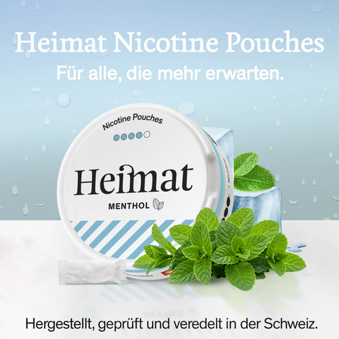 Heimat Nicotine Pouches – Menthol Ice