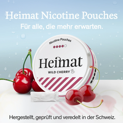 Heimat Nicotine Pouches – Wild Cherry