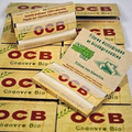 OCB Organic Hemp Rolling Papers Double Window, naturbelassen und ungebleicht, erhältlich bei Green Passion im Zubehörsortiment.