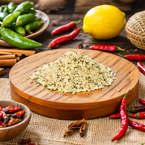 Geschälte Bio-Hanfsamen von Green Passion – hochwertiges Superfood, perfekt für eine gesunde Ernährung.