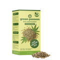 Green Passion unhulled organic hemp seeds 500g – high-quality superfood with essential fatty acids and proteins for your healthy diet.