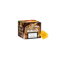 Verpackung von Green Passion Cannabis Dab Live Resin, 1g, mit sichtbarem Produkt und THC-Hinweis.