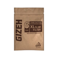Braune Verpackung von Gizeh mit der Aufschrift 'XL Slim Filter', 6 mm, ungebleicht und biologisch abbaubar.