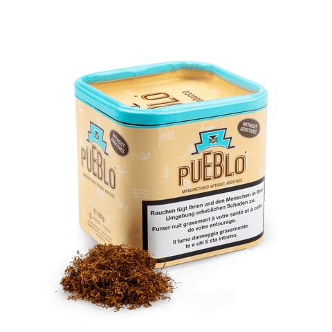 Pueblo rolling tobacco tin