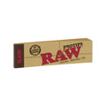 RAW Protips non blanchis – filtres naturels marron pour joints, extra longs pour rouler des cones, accessoire éco-responsable pour une expérience de fumette parfaite.
